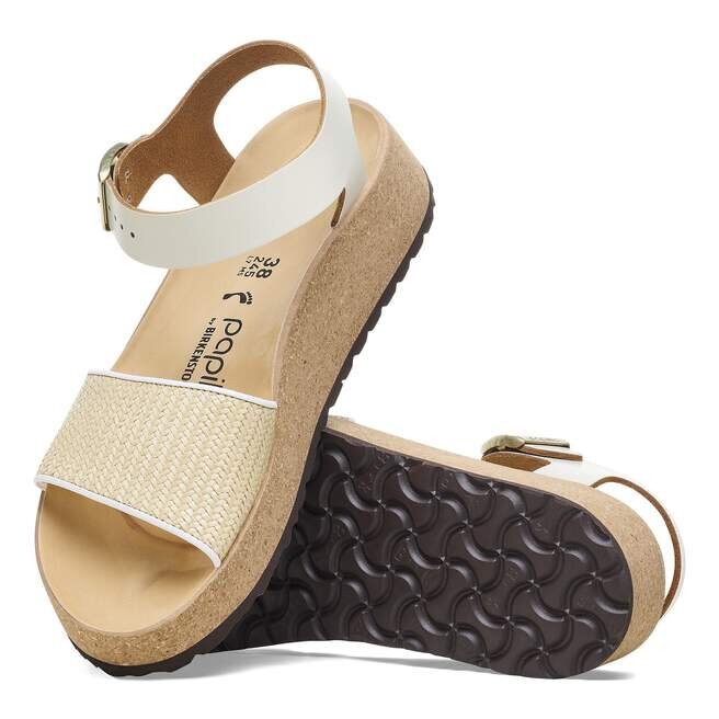 Glenda Raffia Natural Leather Synthetics Glenda Raffia Natural Leather Synthetics