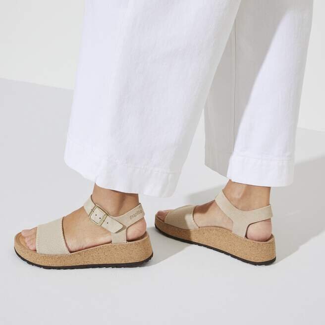 Glenda Suede Leather-Textile Sandcastle Glenda Suede Leather-Textile Sandcastle