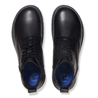 Highwood Lace Mid Women Leather Black
