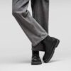 Highwood Lace Mid Women Leather Black