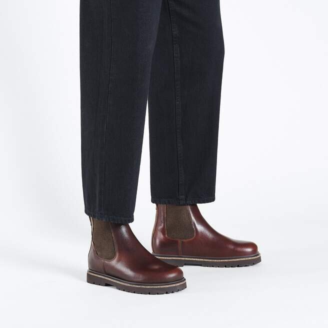 Highwood Slip on Men Leather Chocolate Highwood Slip on Men Leather Chocolate