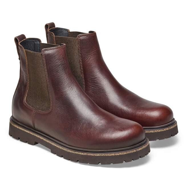 Highwood Slip on Men Leather Chocolate Highwood Slip on Men Leather Chocolate