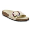Madrid Big Buckle Natural Leather Nubuck Madrid Big Buckle Natural Leather Nubuck