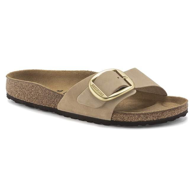 Madrid Big Buckle Natural Leather Nubuck Madrid Big Buckle Natural Leather Nubuck