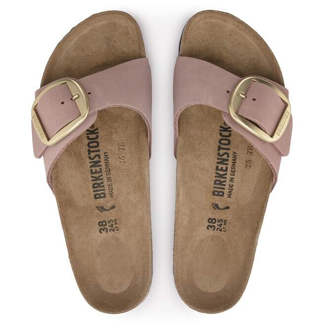Madrid Big Buckle Natural Leather Nubuck Madrid Big Buckle Natural Leather Nubuck