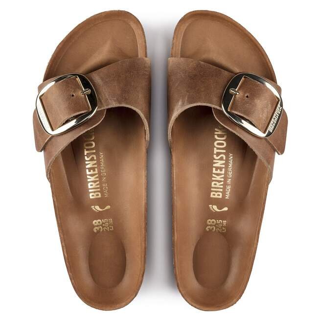 Madrid Big Buckle Natural Leather Oiled Madrid Big Buckle Natural Leather Oiled