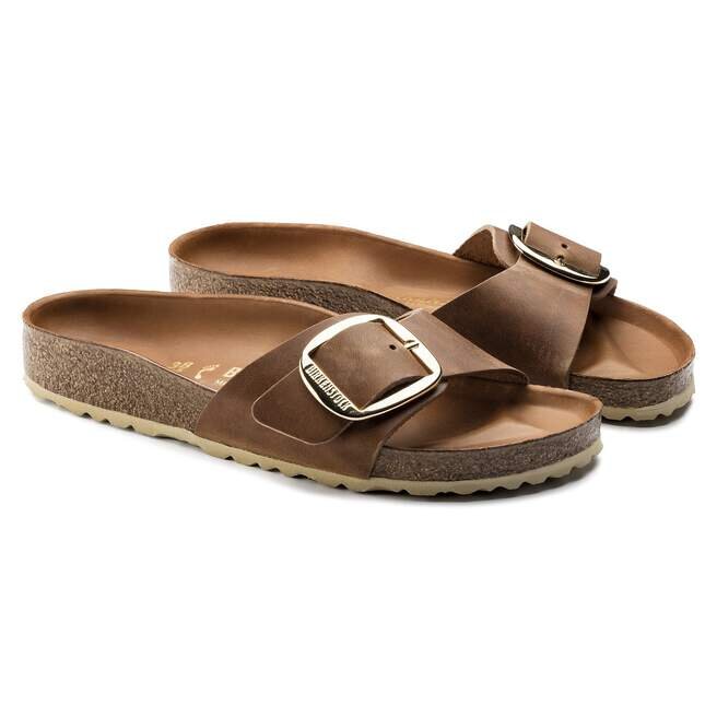 Madrid Big Buckle Natural Leather Oiled Madrid Big Buckle Natural Leather Oiled