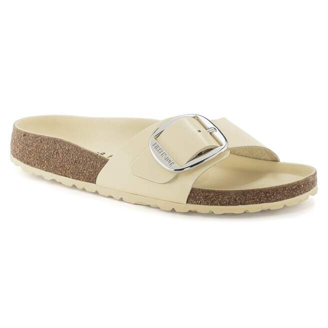 Madrid Big Buckle Natural Leather Patent Madrid Big Buckle Natural Leather Patent