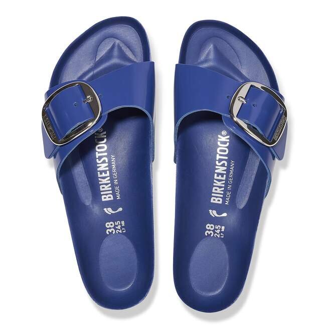 Madrid Big Buckle Natural Leather Patent Madrid Big Buckle Natural Leather Patent