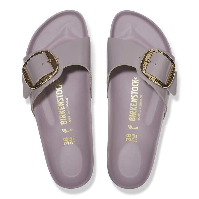 Madrid Big Buckle Natural Leather Patent Madrid Big Buckle Natural Leather Patent
