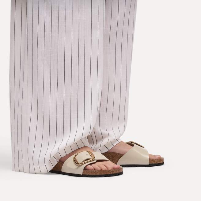 Madrid Big Buckle Natural Leather Patent Madrid Big Buckle Natural Leather Patent