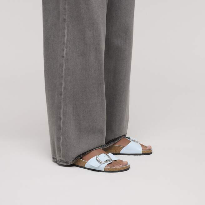 Madrid Big Buckle Natural Leather Patent Madrid Big Buckle Natural Leather Patent