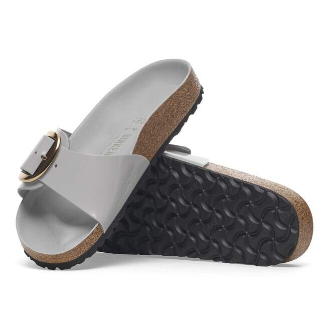 Madrid Big Buckle Natural Leather Patent Madrid Big Buckle Natural Leather Patent