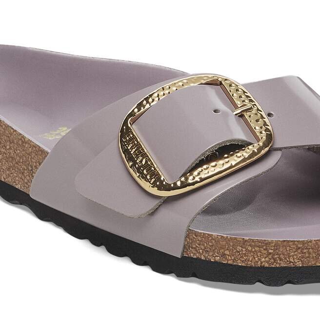 Madrid Big Buckle Natural Leather Patent Madrid Big Buckle Natural Leather Patent