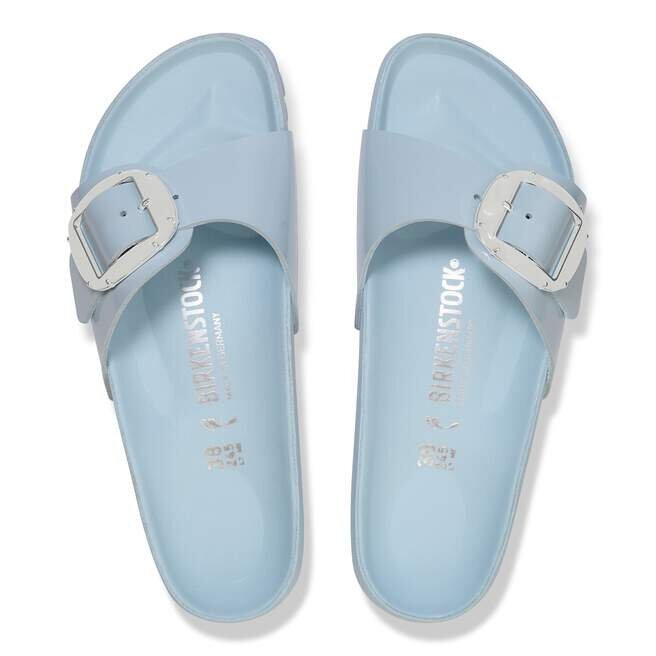 Madrid Big Buckle Pearl Natural Leather Patent Madrid Big Buckle Pearl Natural Leather Patent