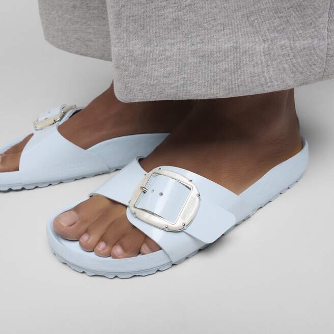 Madrid Big Buckle Pearl Natural Leather Patent Madrid Big Buckle Pearl Natural Leather Patent