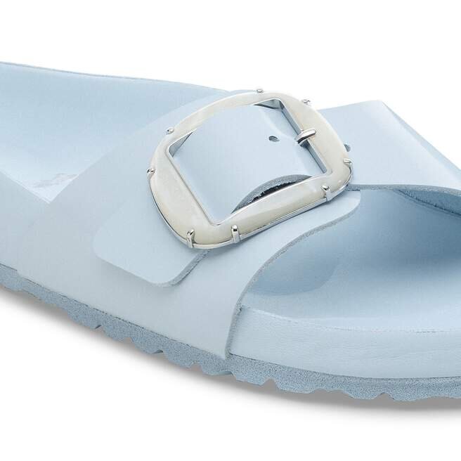 Madrid Big Buckle Pearl Natural Leather Patent Madrid Big Buckle Pearl Natural Leather Patent