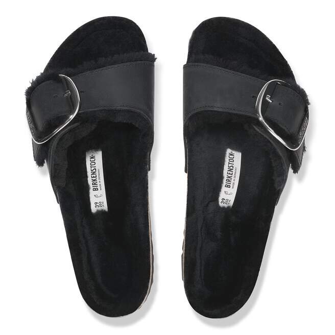 Madrid Big Buckle Shearling Natural Leather Oiled Madrid Big Buckle Shearling Natural Leather Oiled