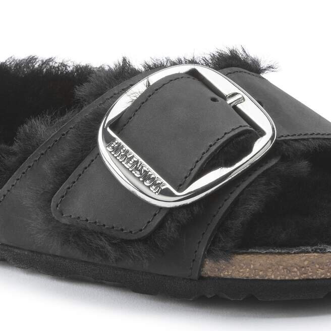 Madrid Big Buckle Shearling Natural Leather Oiled Madrid Big Buckle Shearling Natural Leather Oiled