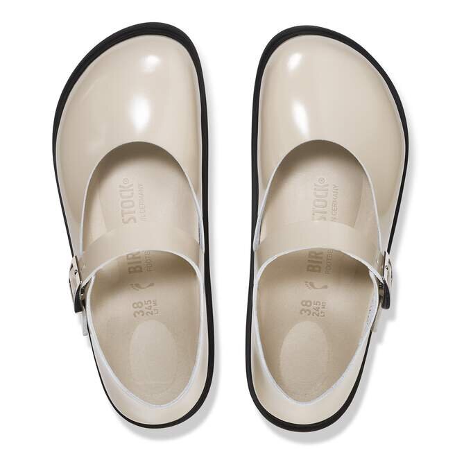 Mantova Cup Sole Natural Leather Patent Mantova Cup Sole Natural Leather Patent