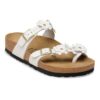 Mayari Flower Embellishment Natural Leather Mayari Flower Embellishment Natural Leather