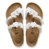 Mayari Flower Embellishment Natural Leather Mayari Flower Embellishment Natural Leather
