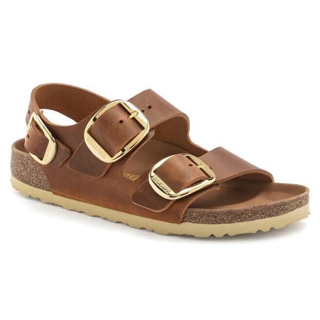 Milano Big Buckle Natural Leather Oiled Milano Big Buckle Natural Leather Oiled