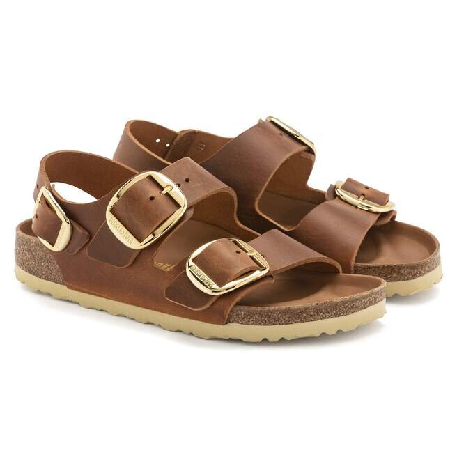 Milano Big Buckle Natural Leather Oiled Milano Big Buckle Natural Leather Oiled