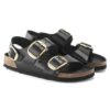 Milano Big Buckle Natural Leather Patent Milano Big Buckle Natural Leather Patent