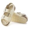 Milano Big Buckle Natural Leather Patent Milano Big Buckle Natural Leather Patent