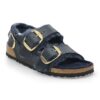 Milano Big Buckle Shearling Natural Leather Oiled Milano Big Buckle Shearling Natural Leather Oiled