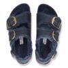 Milano Big Buckle Shearling Natural Leather Oiled Milano Big Buckle Shearling Natural Leather Oiled