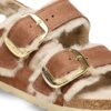 Milano Big Buckle Shearling Natural Leather Oiled Milano Big Buckle Shearling Natural Leather Oiled