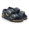 Milano Big Buckle Shearling Natural Leather Oiled Milano Big Buckle Shearling Natural Leather Oiled