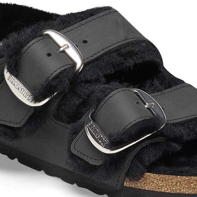 Milano Big Buckle Shearling Natural Leather Oiled Milano Big Buckle Shearling Natural Leather Oiled