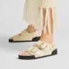 Milano Shearling Natural Leather-Shearling High Shine Ecru Milano Shearling Natural Leather-Shearling High Shine Ecru