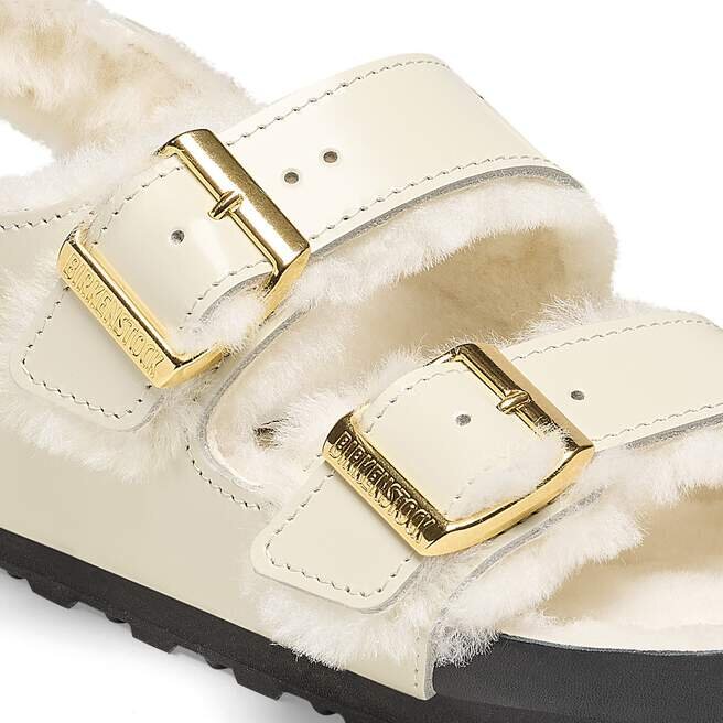 Milano Shearling Natural Leather-Shearling High Shine Ecru Milano Shearling Natural Leather-Shearling High Shine Ecru