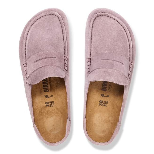 Naples Wrapped Suede Leather Faded Purple Naples Wrapped Suede Leather Faded Purple