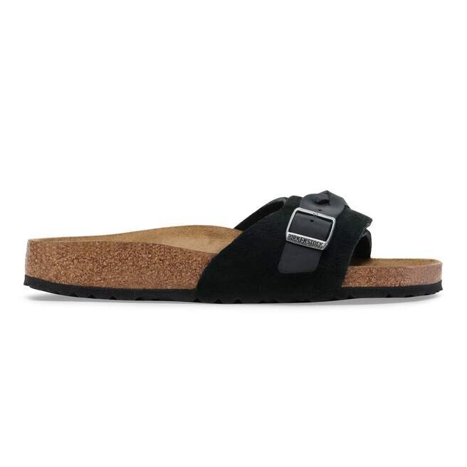 Oita Braided Suede Leather Black Oita Braided Suede Leather Black
