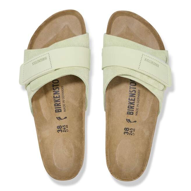 Oita Suede Leather Faded Lime Oita Suede Leather Faded Lime