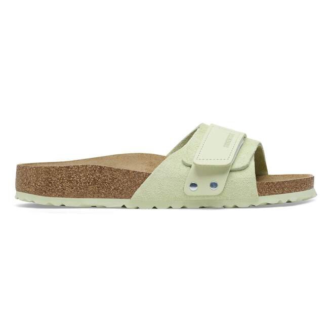 Oita Suede Leather Faded Lime Oita Suede Leather Faded Lime
