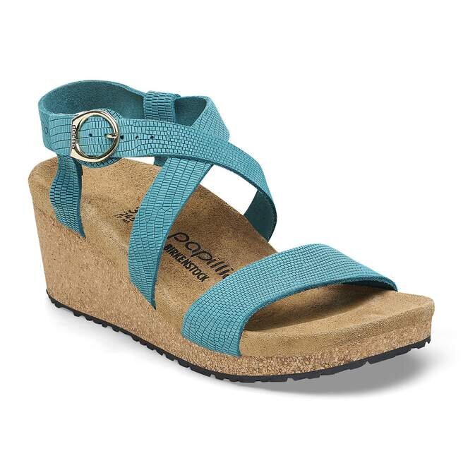 Sibyl Ring-Buckle Nubuck Leather Embossed Sibyl Ring-Buckle Nubuck Leather Embossed