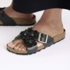 Siena Flower Embellishment Natural Leather Siena Flower Embellishment Natural Leather