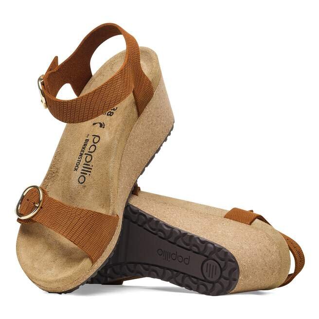 Soley Ring-Buckle Nubuck Leather Embossed Soley Ring-Buckle Nubuck Leather Embossed