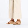 Soley Ring-Buckle Nubuck Leather Embossed Soley Ring-Buckle Nubuck Leather Embossed