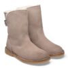 Uppsala Shearling Suede Leather
