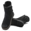 Uppsala Shearling Suede Leather Black